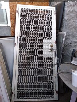 $120 security door hard stell 32 x 86