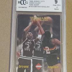 1999 Kobe Bryant Bccg 9 Card