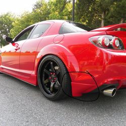 Mazda Rx8 rear aero flares