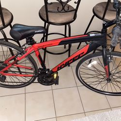 Bike + Bike Rack 