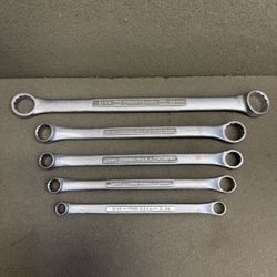 VTG CRAFTSMAN METRIC BOX END WRENCH SET, -V-Series USA