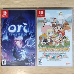 Ori and The Wisps & Story Of Seasons Nintendo Switch 