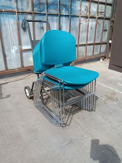 Steelcase stackable chairs 25 each