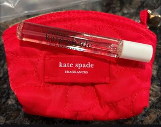 NEW KATE SPADE EAU DE PARFUM TRAVEL SPRAY IN ZIPPERED POUCH $20!!