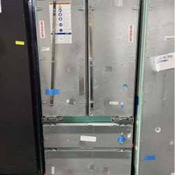 Built In 36” Thermador Panel Ready 4 Door Refrigerator Counter Depth