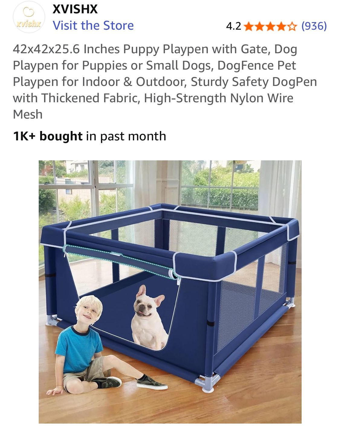 Xvishx’s New Dog Playpen W Gate