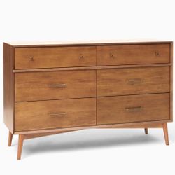 West Elm Mid-Century Queen Bedroom Set - Acorn