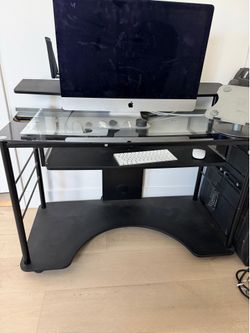 Glass Computer Desk – $75