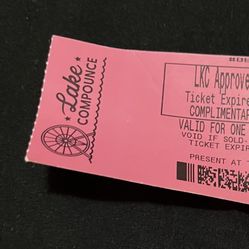 4 Lake Compound Tickets For $50