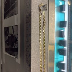 Link Chain With Pendant 14k 22.1 Grams