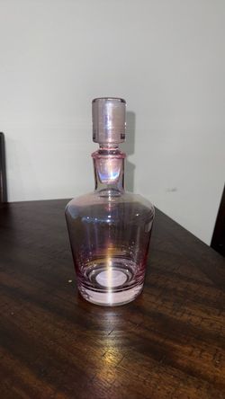 Pink Decanter