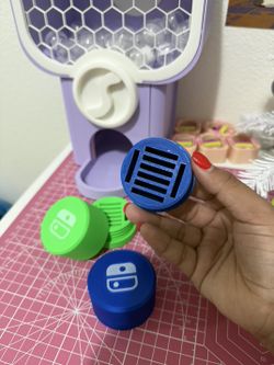 Nintendo Switch Game Card Holder | 3D Printed | Blue & Green