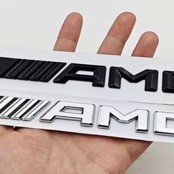 Amg badge emblem adhesive back See all pics sold separately SHIPPING AVAILABLE