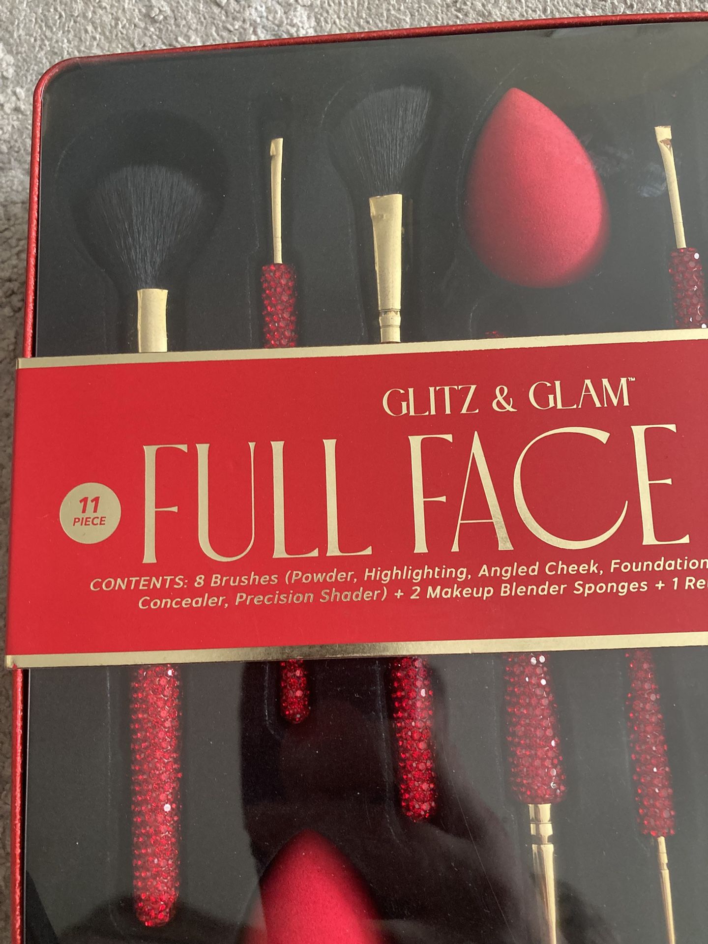 Glamz & Glitz Makeup Brush Set 