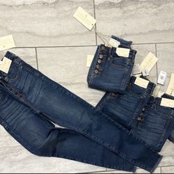 $10 Each Jean New Size 1 Stretchy 