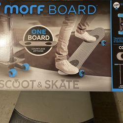 2 Morf Board Scoot & Skate 