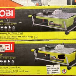 Ryobi Wet Tile Saw