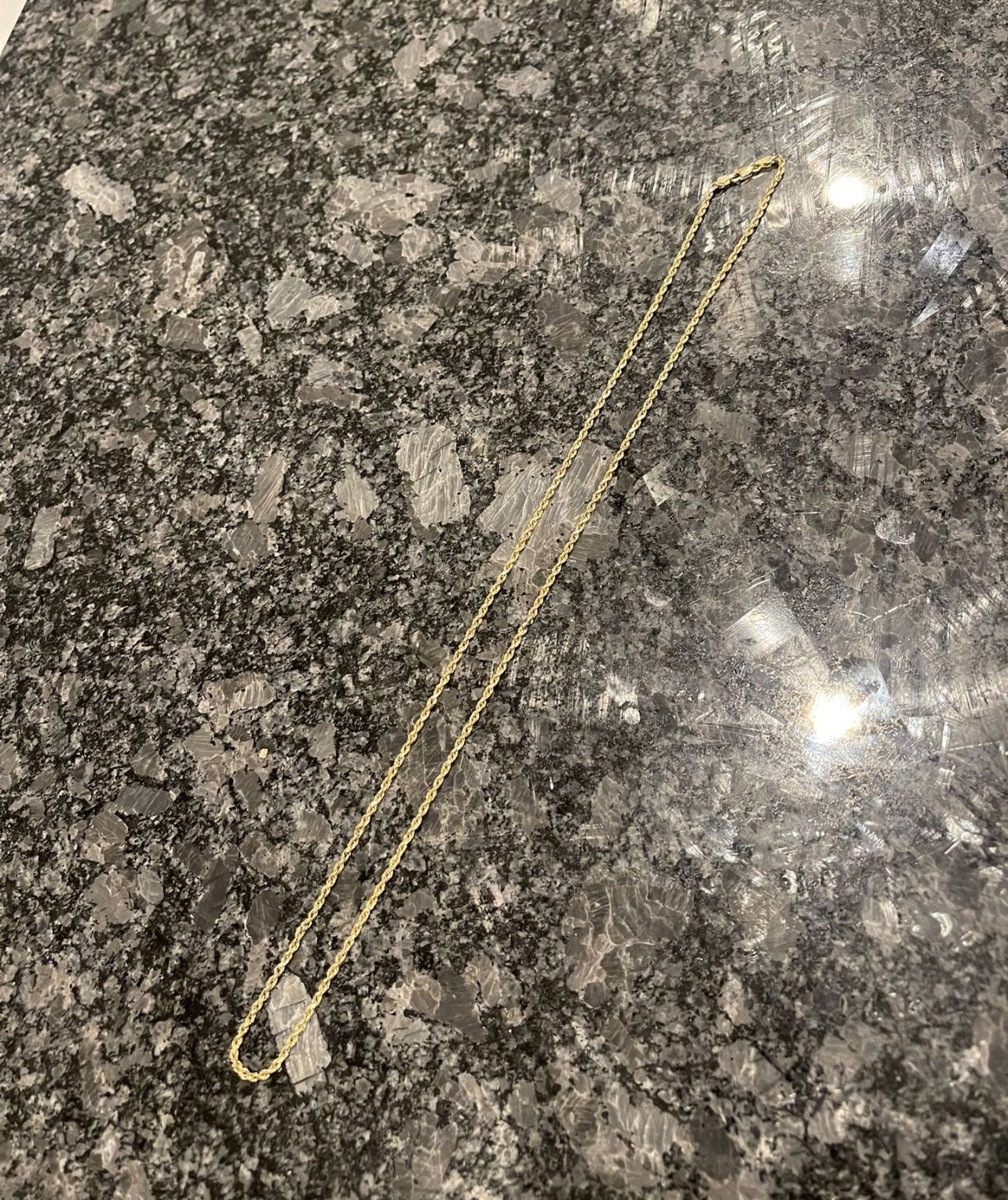 10K Solid Gold Rope Chain