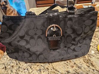 Coach Black Handbag