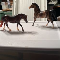 Two Vintage Horse Figures