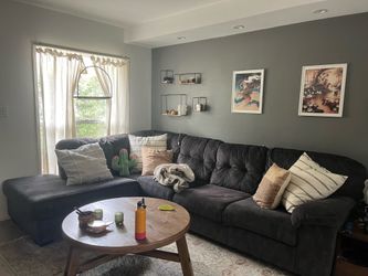 Deep Sectional Sofa with Chaise