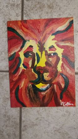 Lion Painting/art