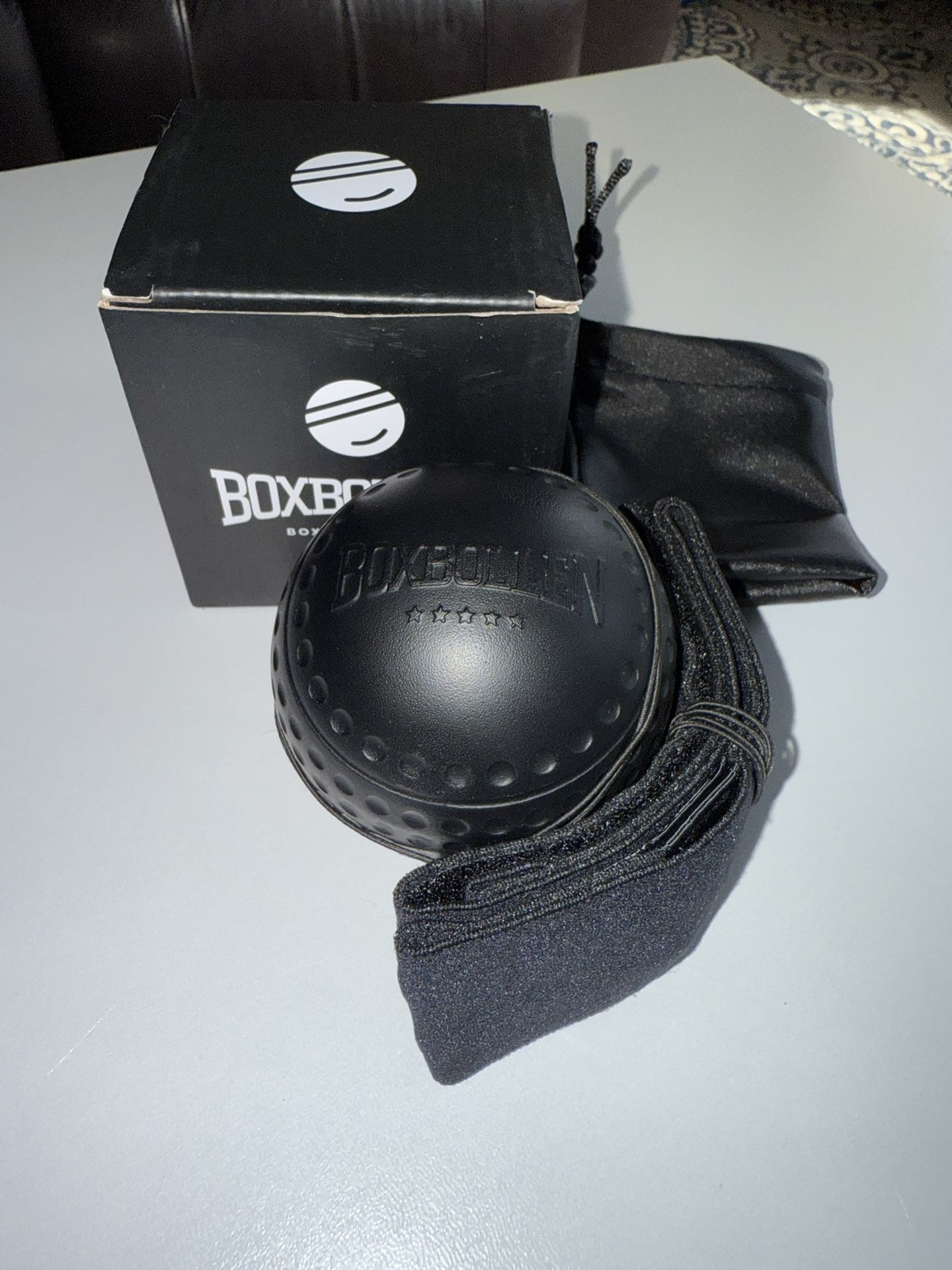 Boxbollen Boxing Reflex Trainer - Black