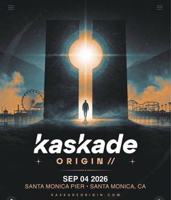 Kaskade at Santa Monica pier tonight