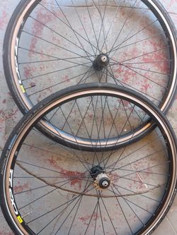Mavic cxp22 700cc wheels