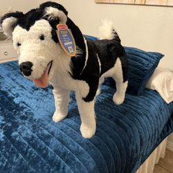 Giant Husky Plush - Mellisa & Doug Brand