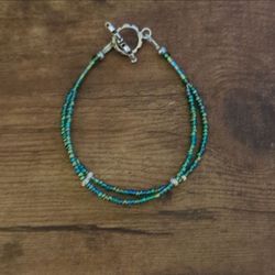Multi-Strand Seed Bead Bracelet