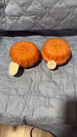 2 Pumpkin Spice Cupcake Candle 