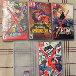 Nintendo Switch Games - Pokemon, Zelda, Mario Etc. SEE PRICES