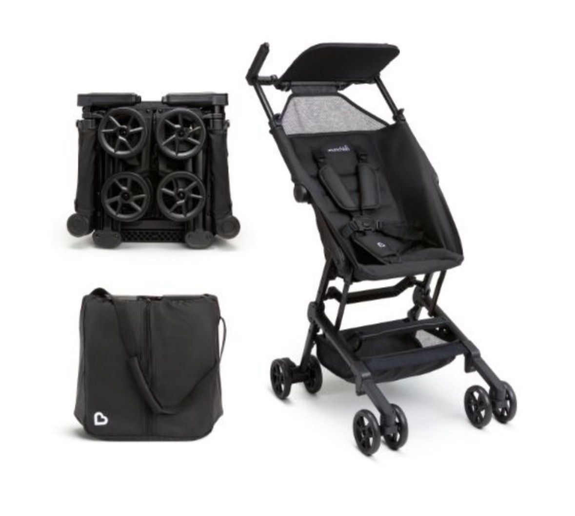NEW! Munchkin Travel Foldable Stroller