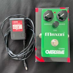 Maxon OD808 Overdrive Guitar Pedal