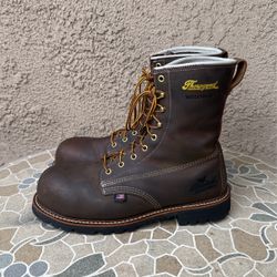 WORK BOOTS THOROGOOD STEEL TOE WATERPROOF SIZE 11 MENS 