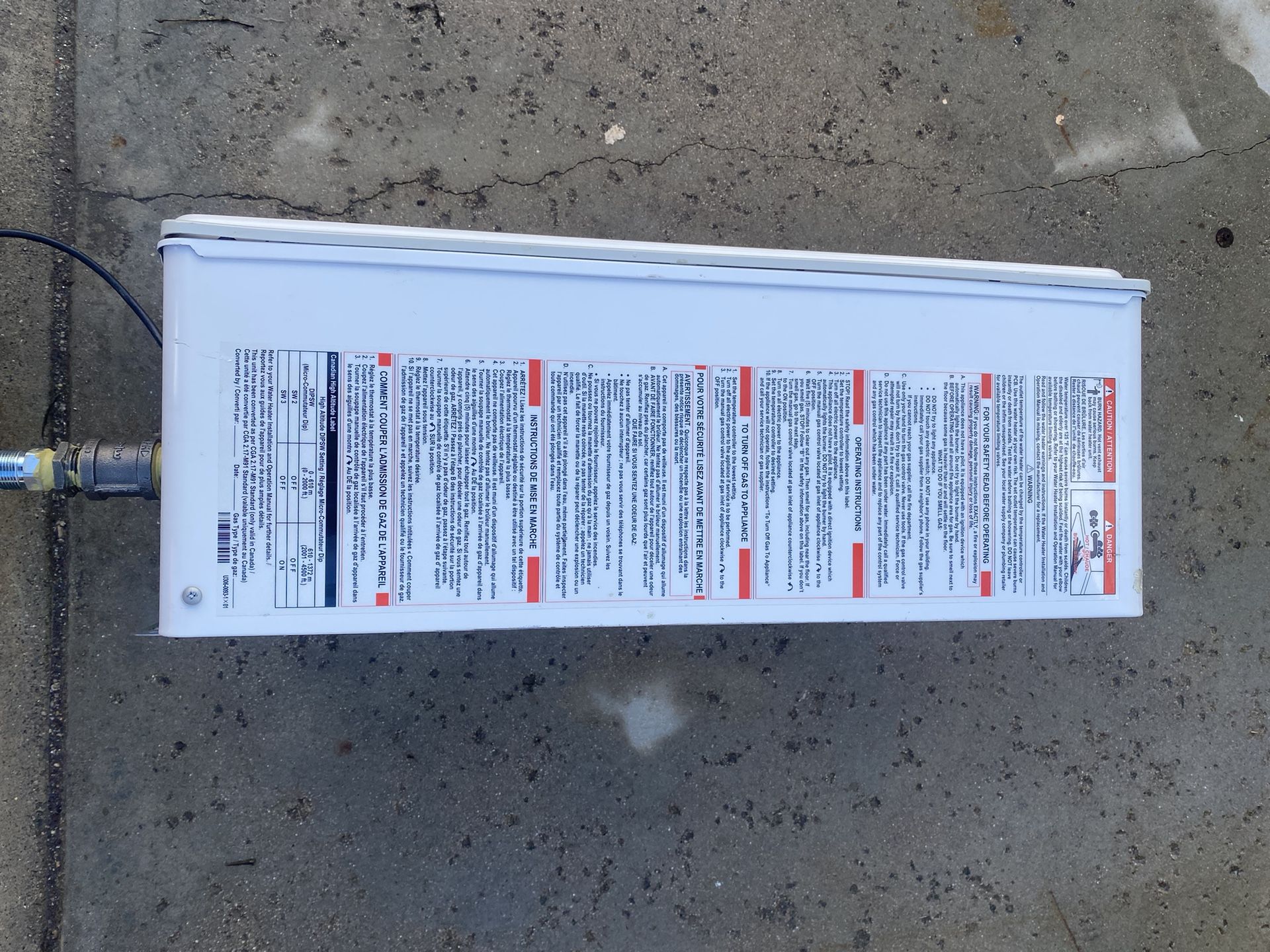 Rinnai Tankles Water Heater 