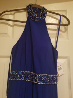Nice royal blue dress