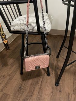 Pink mauve purse