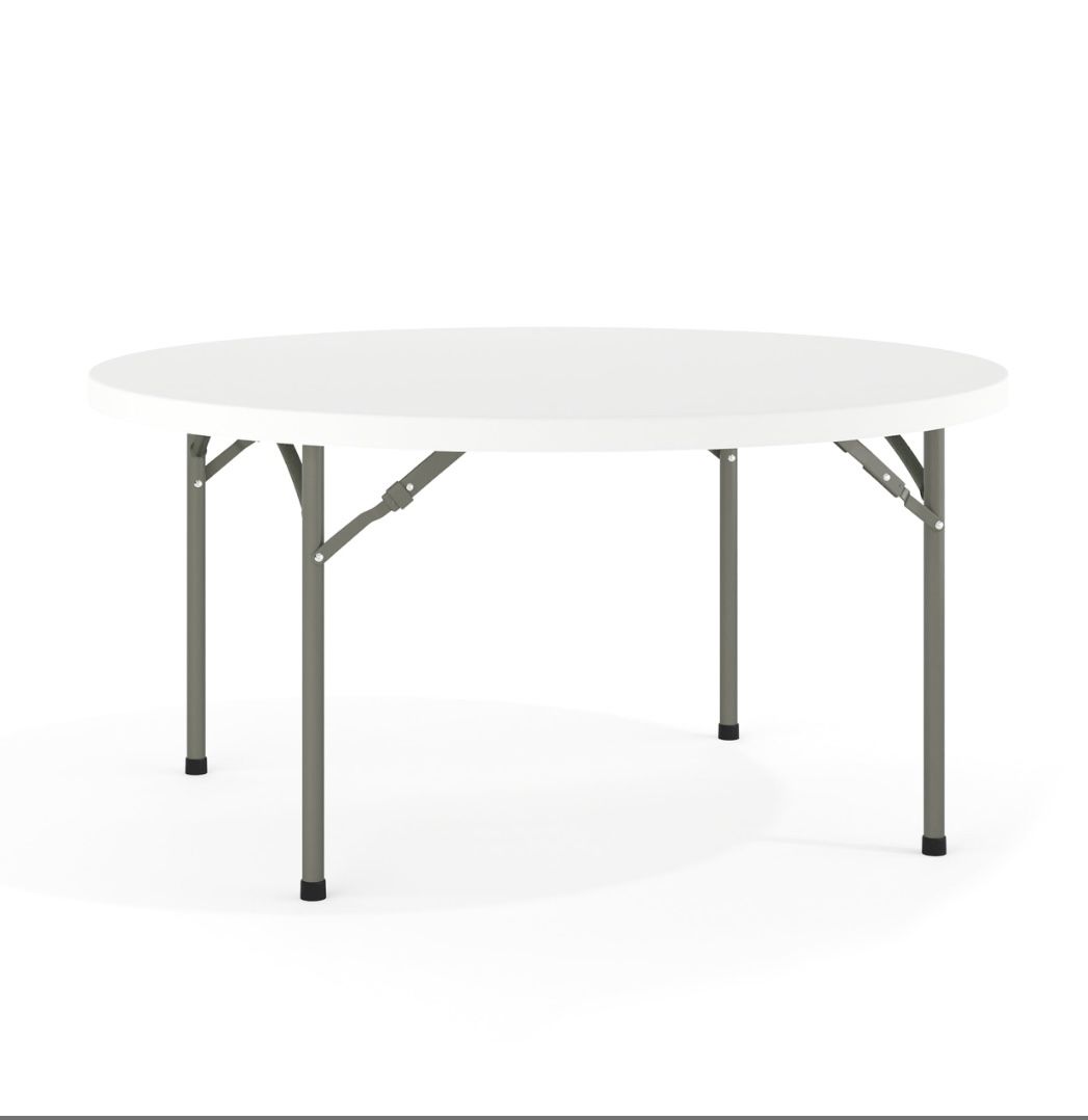 Foldable Round 5ft Party Table