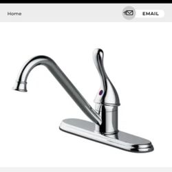 Single Kitchen Faucet HD Supply Model 