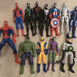 Marvel Superhero Action Figurines