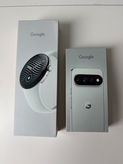 Google Pixel 11 Pro unlocked 256gb and Google Pixel Watch 5 45mm Wi-Fi Bundle