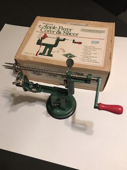 Vintage White Mountain Green Apple Parer, Corer & Slicer Rare Model No. 700