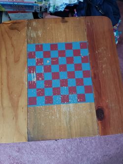 Checkers table