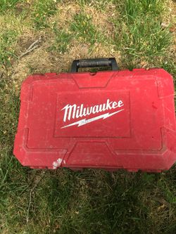 Milwaukee Hammer Drill case only