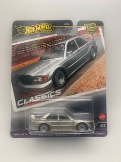 Hot Wheels Car Culture Modern Classics 1990 Mercedes-Benz 190 E 2.5-16 Evolution II