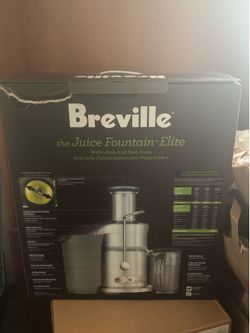 Barely used Breville elite juicer
