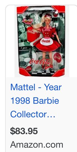 Coca Cola Barbie (half Off Regular Price)