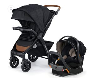 Chicco Bravo Primo Trio Travel System- Springhill - $250 (Brooklyn)